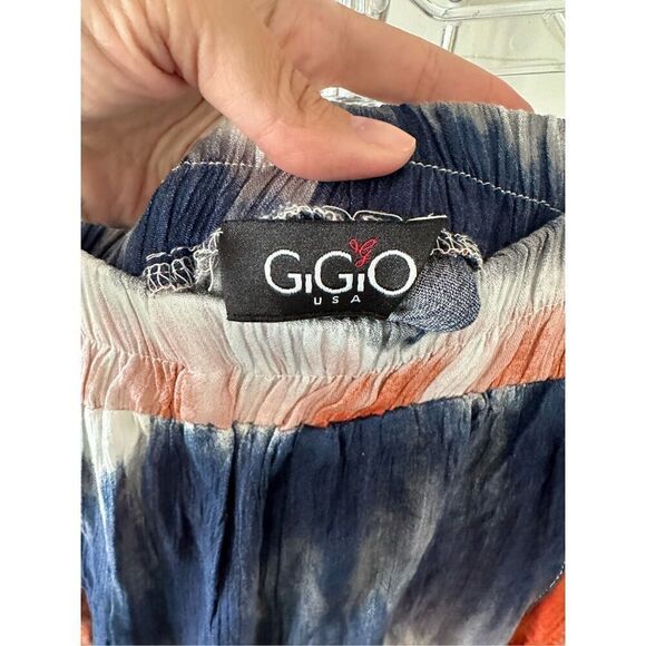 Patriotic tie dyed elastic waist harem pants sz small‎ NWT - Picture 8 of 13